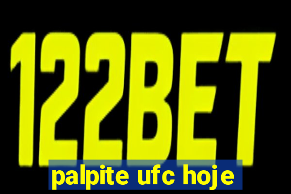 palpite ufc hoje